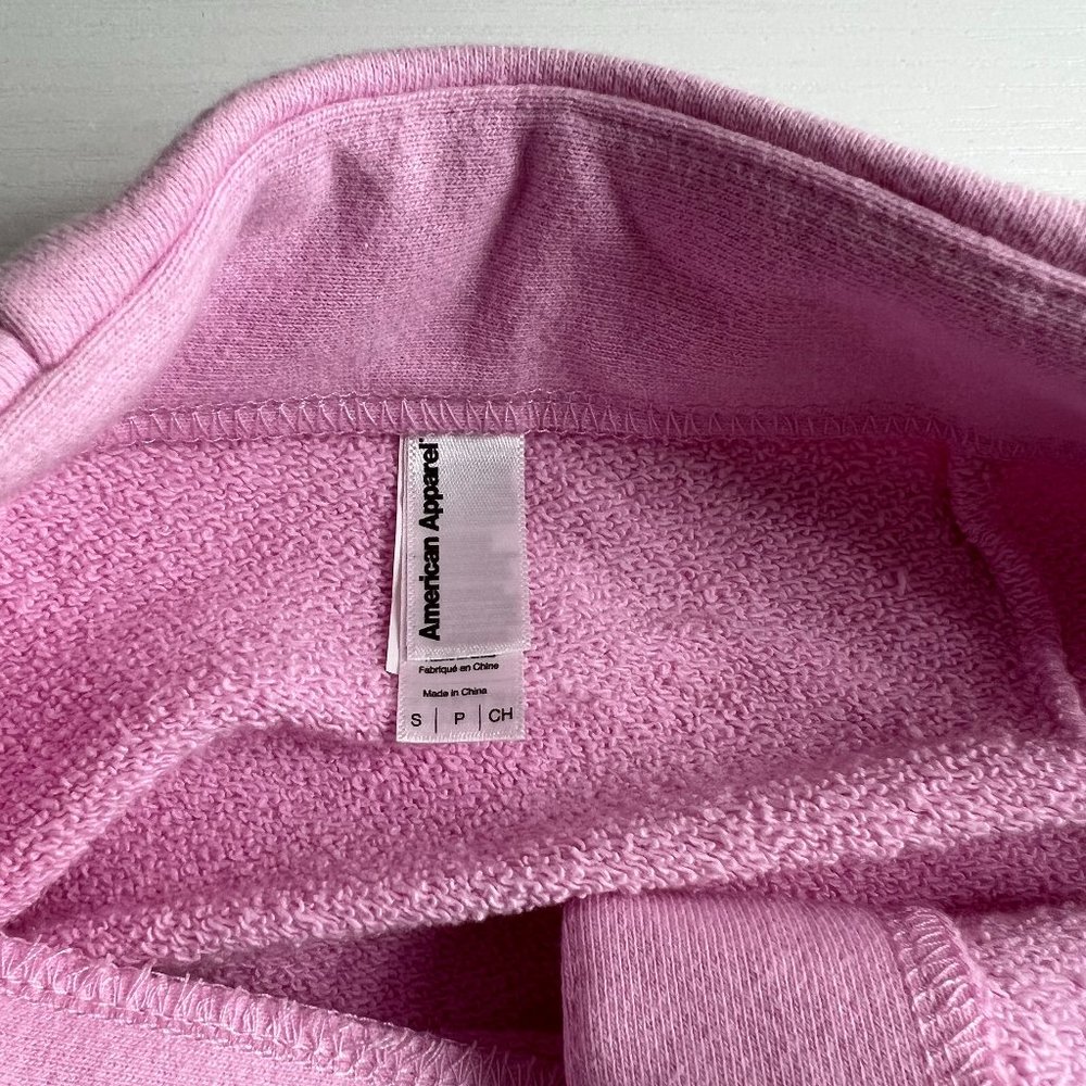 American Apparel Pink Terry Cheer Skirt - Picture 6 of 8